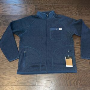 New The North Face Gordon Lyons full zipper men’s Heather blue sweatshirt jacket